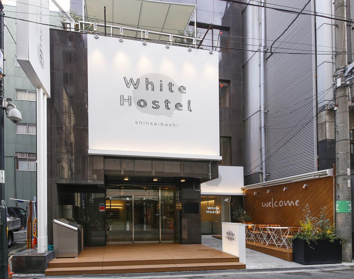 White Hostel Shinsaibashi Осака Екстер'єр фото